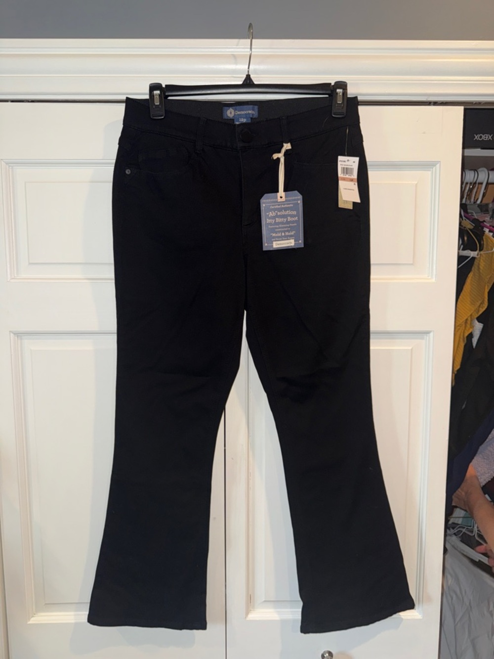 Democracy Black Bootcut Pants